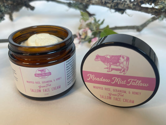 Whipped Rose, Geranium & Honey 2oz Jar